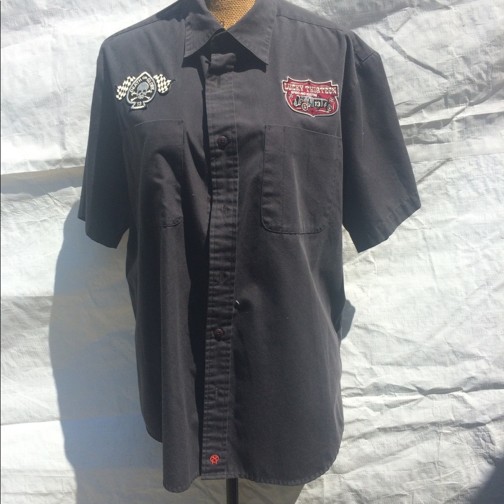 Jesse James XL Men’s Button Up T-shirt
